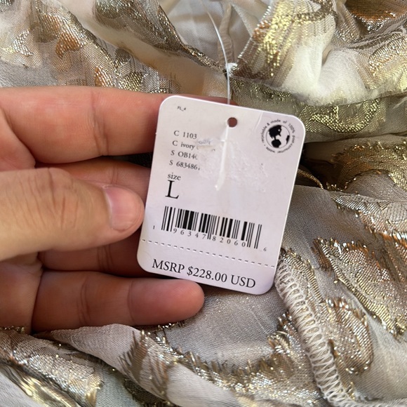 Free People Charlie Bustier Maxi dress Large LAST ONE PRICE FIRM - Picture 5 of 10